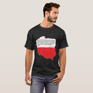 T-shirt Citation Du Pape Jean-Paul II
