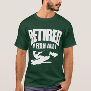 T-shirt Citation du pêcheur à la retraite