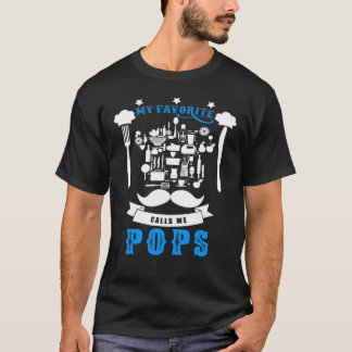 T-shirt Citation du père Fête des pères Cool Pops Tee du p