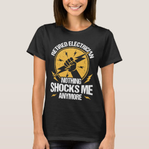 T-shirt Citation Électricien Nous Vous Mettons Toujours Su