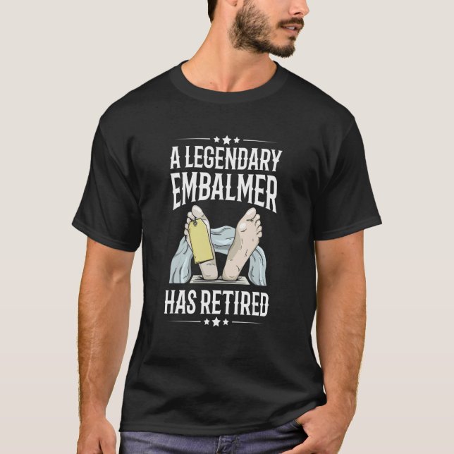 T-shirt Citation Embalmer & Morticier Pour Un Emballeur Re (Devant)