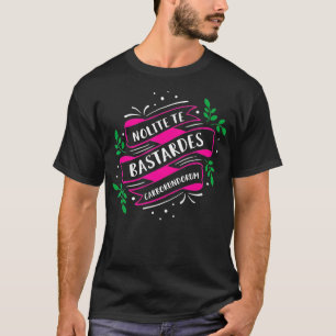 T-shirt Citation féministe Lover du livre Nolite Te Bastar