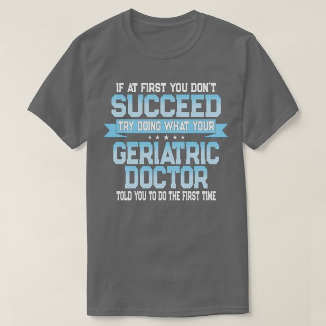 T-shirt Citation gériatrique amusante 1 (Design devant)