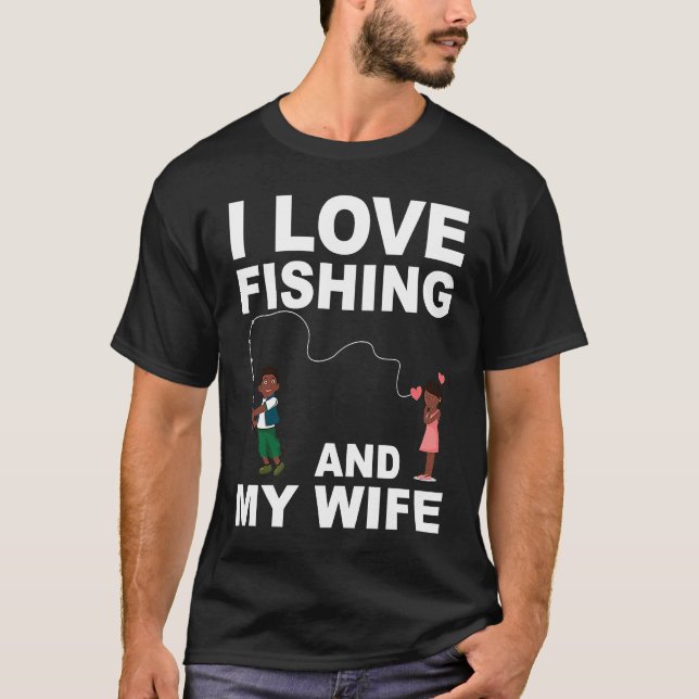 T-shirt Citation graphique Valentines Day Pêche pour lui (Devant)