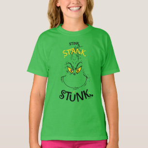 T-shirt Citation Grinch Mister Stink Stunk