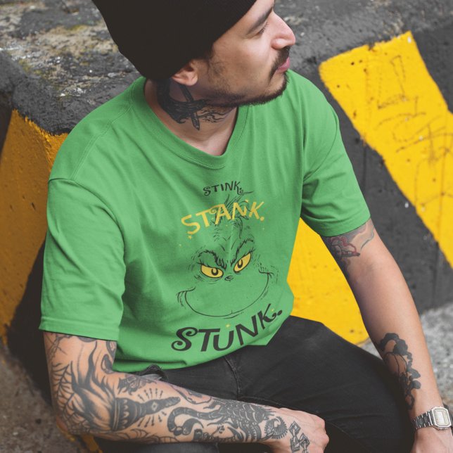 T-shirt Citation Grinch Mister Stink Stunk (Créateur téléchargé)