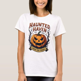 T-shirt Citation Haunée Heaven Halloween