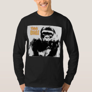 T-shirt Citation Inspiration Motivationnelle Gorilla Pop A