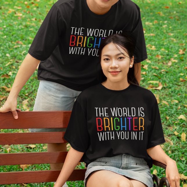 T-shirt Citation Inspirationnelle Affirmation positive joy (Créateur téléchargé)