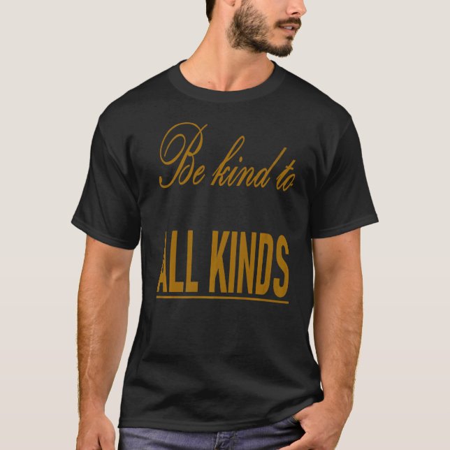 T-shirt Citation Inspirationnelle Kindness Love taiche (Devant)