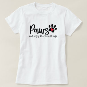 T-shirt Citation inspirée de l'amour du chien