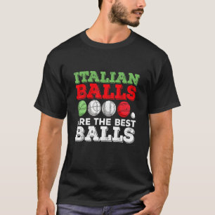 T-shirt Citation italienne de Boccia pour une légende du j