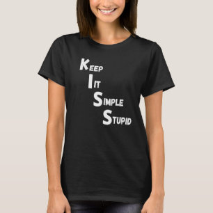 T-shirt Citation Kiss Dit Slogan Mécanique Ingénieur