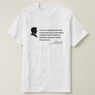 T-shirt Citation Lincoln (02)