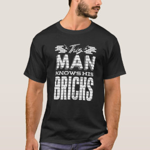 T-shirt Citation Mason en brique en brique