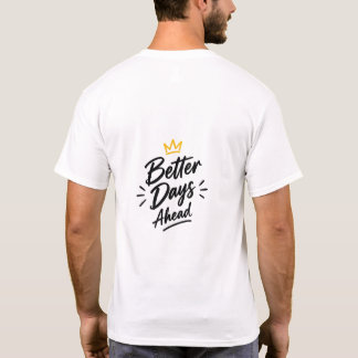 T-Shirt Citation Monogramme Floral Élégant S