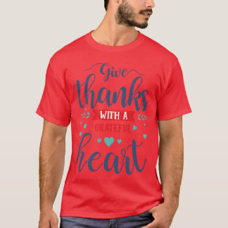T-shirt Citation motivante de Thanksgiving amis