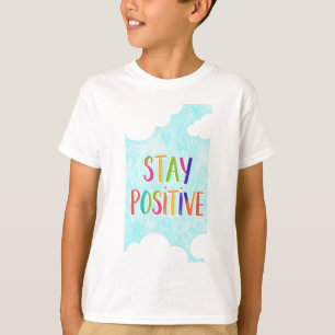 T-shirt Citation motivante positive peinte