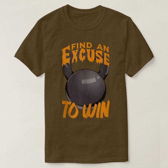 T-shirt Citation Motivationnelle Kettlebell Poids W (Design devant)