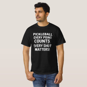 T-shirt Citation Motivationnelle Pickleball