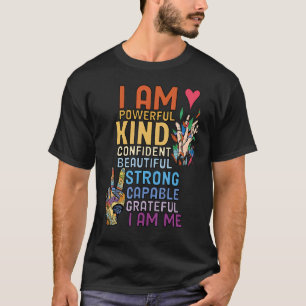 T-shirt Citation Motivationnelle Positive Dire Vie Slogan