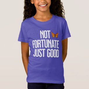 T-Shirt Citation Papillon Monarch 'Pas De Chance, Simpleme