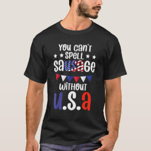 T-shirt Citation Patriotique Amusante Du 4 Juillet Parti S