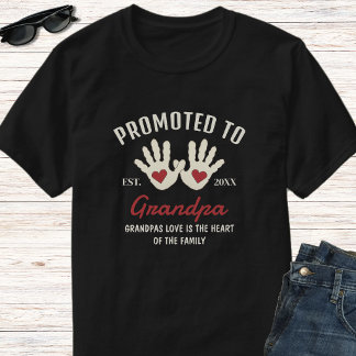 T-shirt Citation Personnalisée Empreintes de Bébé Institué