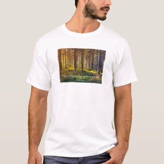 T-shirt Citation poignante de Betrand Russell