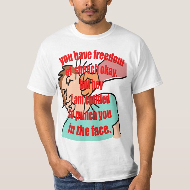 T-shirt Citation politique amusante (Devant)