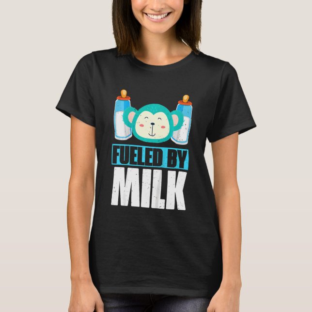 T-shirt Citation Pour Enfants De Petits Enfants Alimentée  (Devant)
