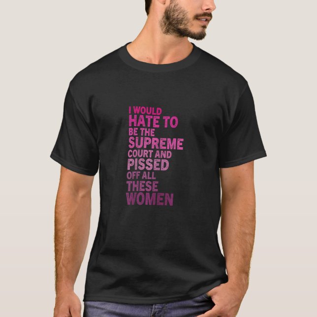 T-shirt Citation pour les droits des femmes Pro Choice Coo (Devant)