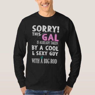 T-shirt Citation Pour Les Filles Qui Aiment Pêcher Avec L'
