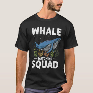 T-shirt Citation pour observer l'orque pour baleine à boss