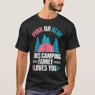 T-shirt Citation pour une famille de camping