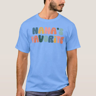 T-shirt Citation préférée de Nanas pour bébé petit-enfant