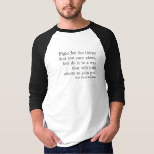 T-shirt Citation RBG - Combattre les choses qui vous tienn
