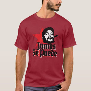 T-shirt Citation révolutionnaire de Che Guevara Juntos Se