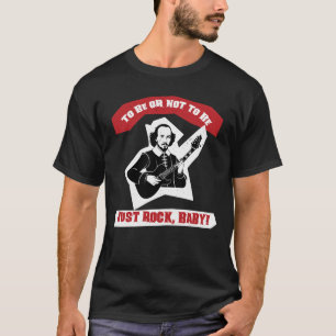 T-shirt Citation Rock Guitare Shakespeare