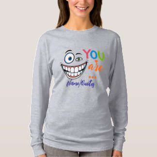 T-shirt Citation Sarcasique Minimale