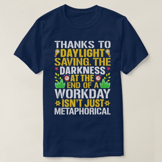 T-shirt Citation Sarcastique Drôle Grâce À La Lumière Du J (Design devant)