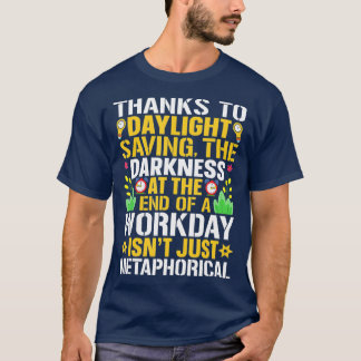 T-shirt Citation Sarcastique Drôle Grâce À La Lumière Du J