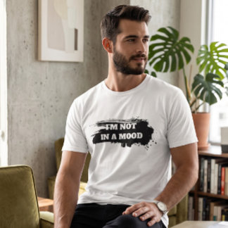 T-shirt Citation sarcastique pour hommes "Je ne suis pas d