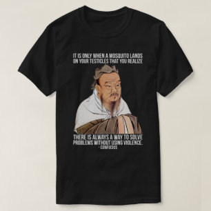 T-shirt Citation spirituelle amusante - Moustique sur les 