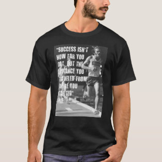 T-shirt Citation Steve Prefontaine