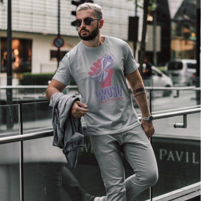 T-shirt Citation sur le cancer du sein (Créateur téléchargé)