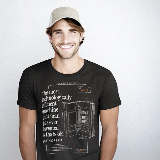 T-shirt Citation technique pour le dessin de brevet pour l (Book Tech Quote for Geeks Nerds Patent Drawing T-Shirt)