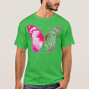 T-shirt Citation Verse De La Bible De La Croix Chrétienne