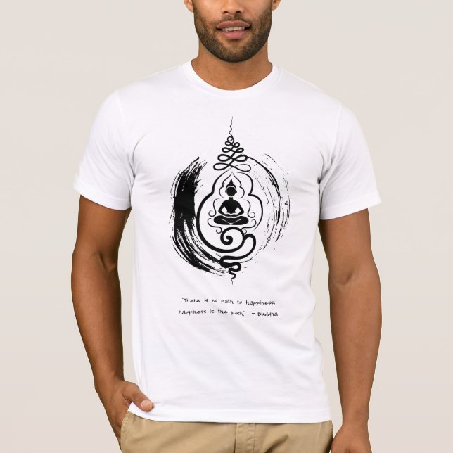 T-shirt Citation zen : Sagesse et méditation (Devant)