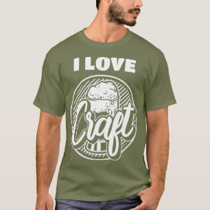 T-shirt Citations Amusantes De Bière J'Aime Bière Artisana